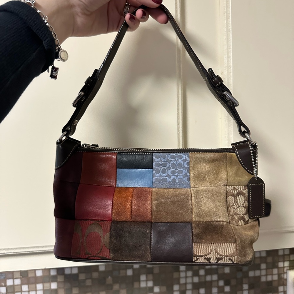 Coach Patchwork Shoulder Bag